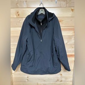 Weatherproof Ultra Tech Mens Jacket Winter Coat Size XL Dark Blue